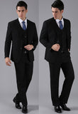 (Jacket+Vest+Pants+Tie) 2015 New Men Wedding Suits Slim Tuxedo Brand Fashion Formal Costumes Business Dress Suits Blazer H0285