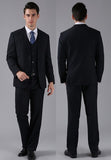 (Jacket+Vest+Pants+Tie) 2015 New Men Wedding Suits Slim Tuxedo Brand Fashion Formal Costumes Business Dress Suits Blazer H0285