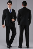(Jacket+Vest+Pants+Tie) 2015 New Men Wedding Suits Slim Tuxedo Brand Fashion Formal Costumes Business Dress Suits Blazer H0285