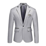 Business Men Formal Blazer Suit Man's Fashion Slim Fit Tuxedo Outfit Jacket Coat Male Blazers for Party Wedding 90327