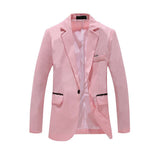 Business Men Formal Blazer Suit Man's Fashion Slim Fit Tuxedo Outfit Jacket Coat Male Blazers for Party Wedding 90327
